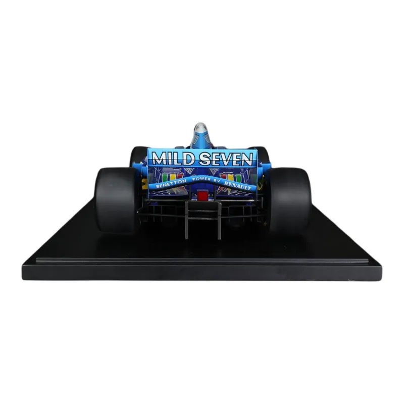 MINICHAMPS Car Model BENETTON RENAULT B195B SHUMACHER F1 Racing, Resin Assembled Models-1