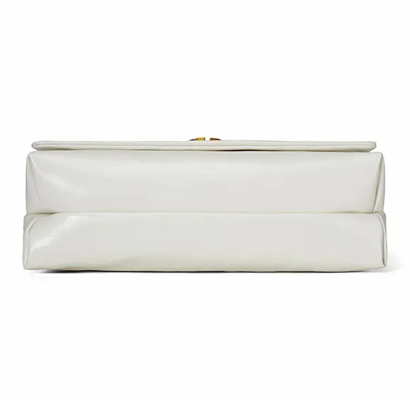 PIERRE CARDIN Oil Wax Cow Leather Shoulder Bag, Crossbody Bag Women's Multicolor-10
