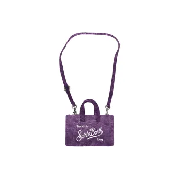 MC2 SAINT BARTHELEMY Polyester Cell Phone Pouch One Shoulder Handbag Women's Purple