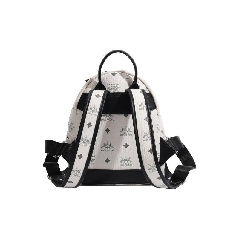 MISS GAIL Synthetic Leather Carry Backpack Tubas Women's Multicolor-2