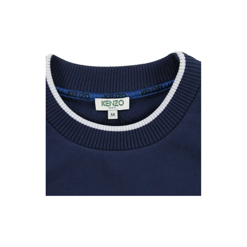 KENZO Long Sleeved Dresses Women's Blue-4