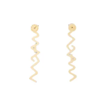 MARNI Symbol Embellished Logo Plaque Earrings