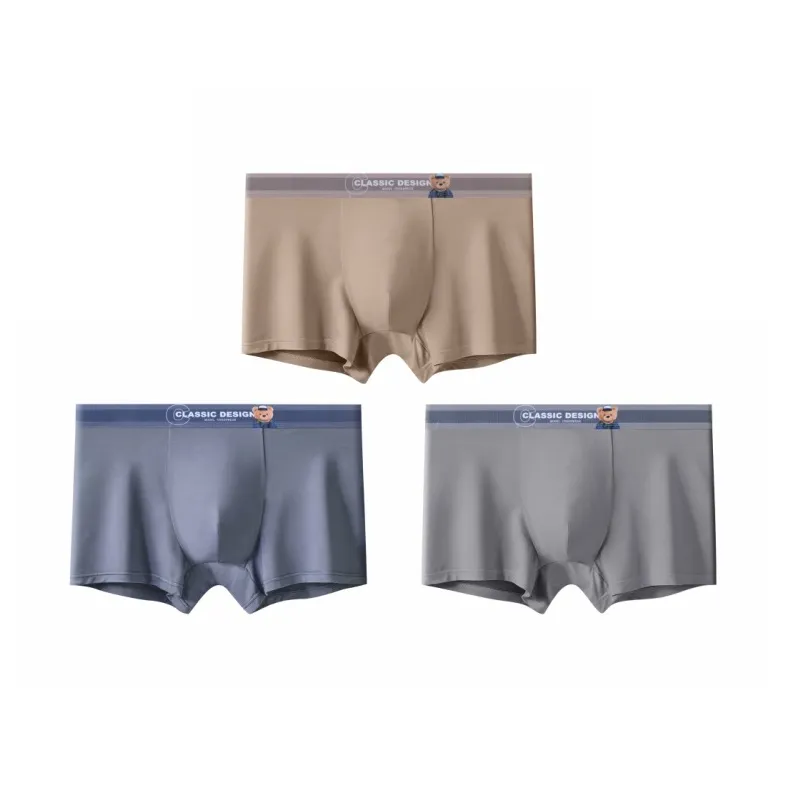 Qiao Ni Tong Underpants Men's 3 Pack-4