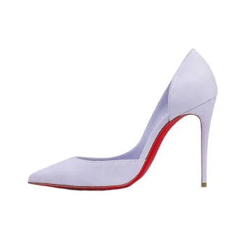 CL LUBOTING Iriza Slim Heel High Heels 10cm Women's Purple
