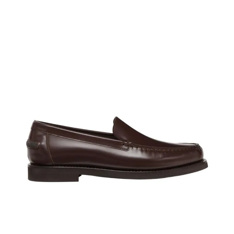 Brunello Cucinelli Leather Loafers Women's-1