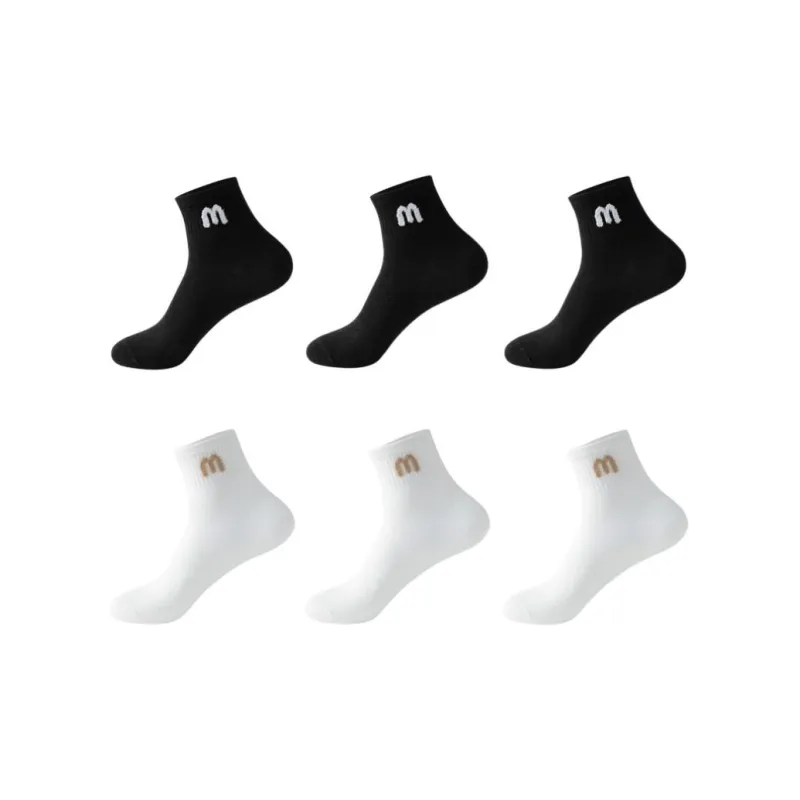 Lanza Mid Calf Socks Women's 6 Pack-15