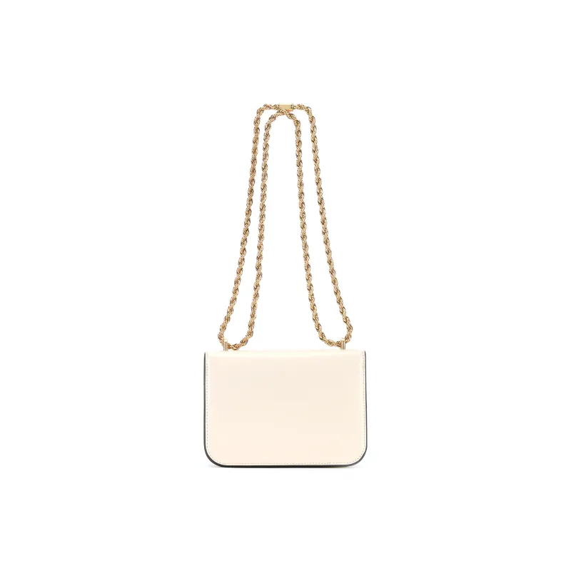 TORY BURCH Eleanor Small Convertible Shoulder Bag New Cream-2