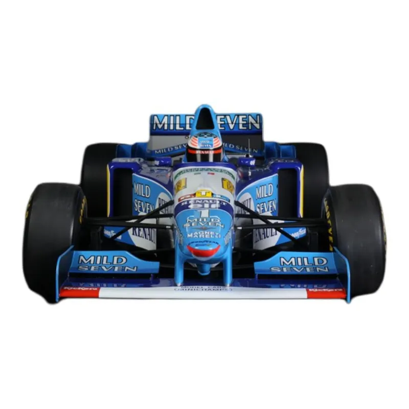 MINICHAMPS Car Model BENETTON RENAULT B195B SHUMACHER F1 Racing, Resin Assembled Models-2