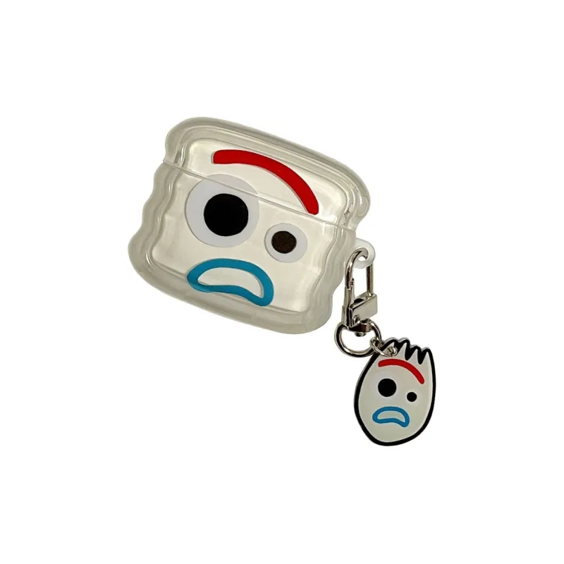 Baohuguang Compatible With AirPods 1/2/3 TPU Individual Wave Fun Cartoon Cute Fully Enclosed Headphone Cases-4