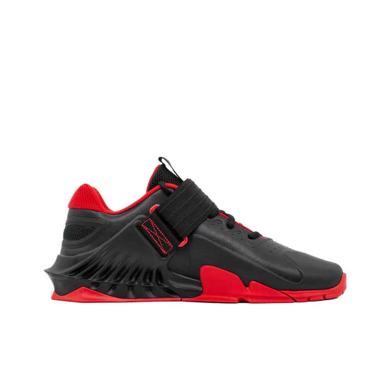 Nike Savaleos Slip Resistant Low Top Training Shoes Unisex Black Red-1