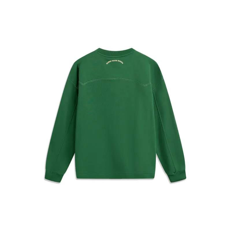 LiNing Basketball Collection Rebel Collection Sweatshirt Men's Eden Green-1