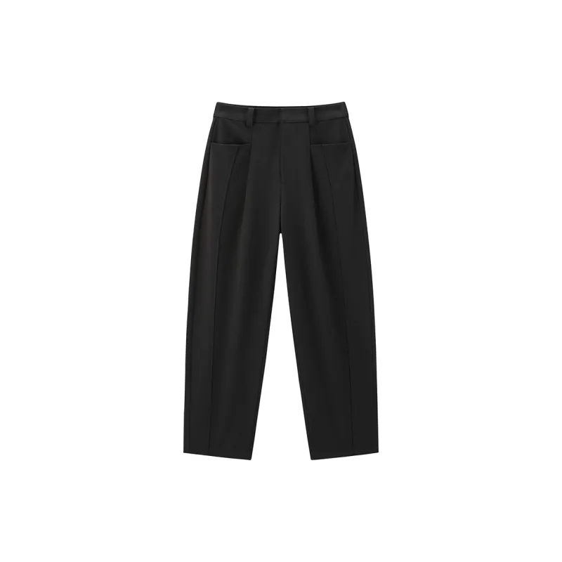 PEACEBIRD Casual Pants Women's Black-1