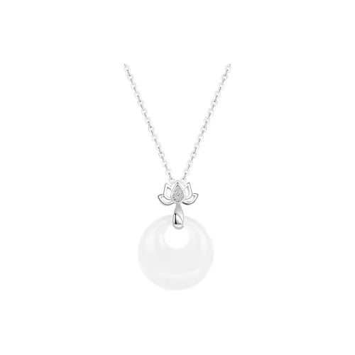 CHINA GOLD Chalcedony Necklaces Women's