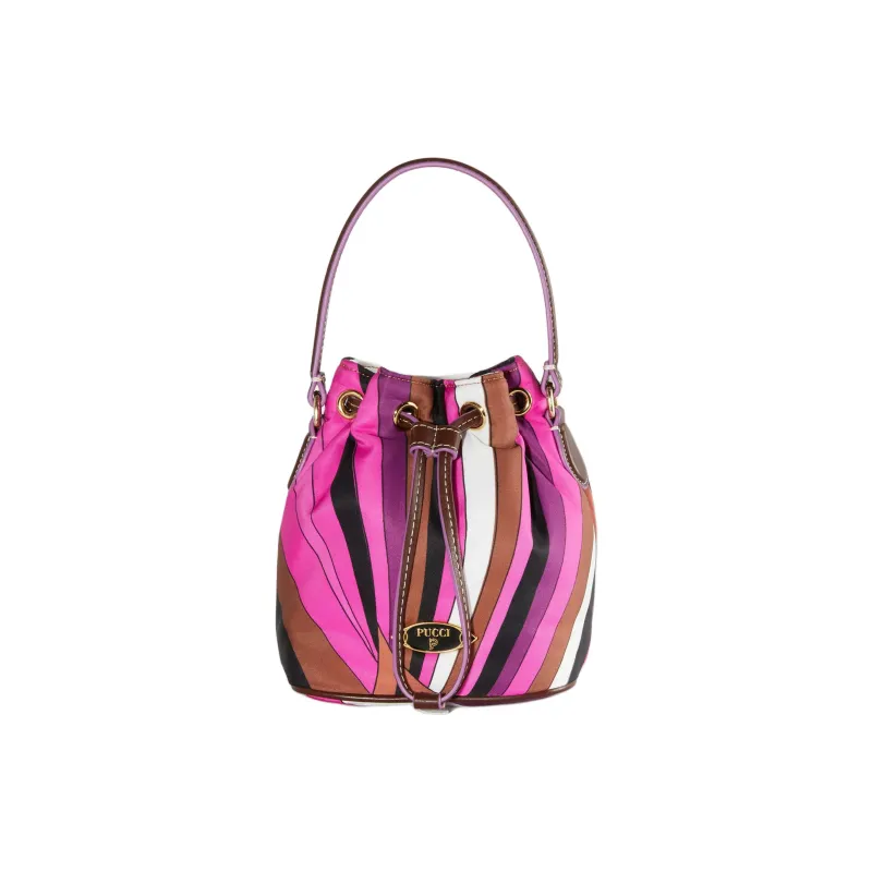 EMILIO PUCCI Yummy Drawstring Bucket Bag-0