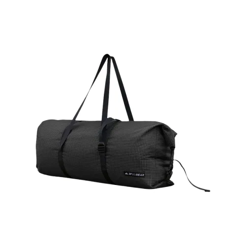 Three Peaks Out Ultra High Molecular Weight Polyethylene Nylon Blend Travel Bag 35L Unisex Black