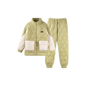 XIAFENYAN Pajama Set Women's Light Green
