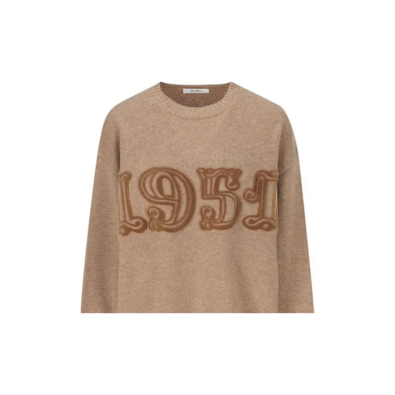 MaxMara Fido Crewneck Straight Hem Jumper-5