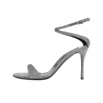 SERGIO ROSSI Godiva Strap Sandals Women's Silver