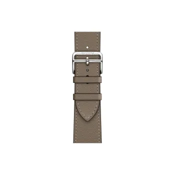 HERMES Watch Bands Compatible With All Devices 165 200mm Cowhide Leather Material