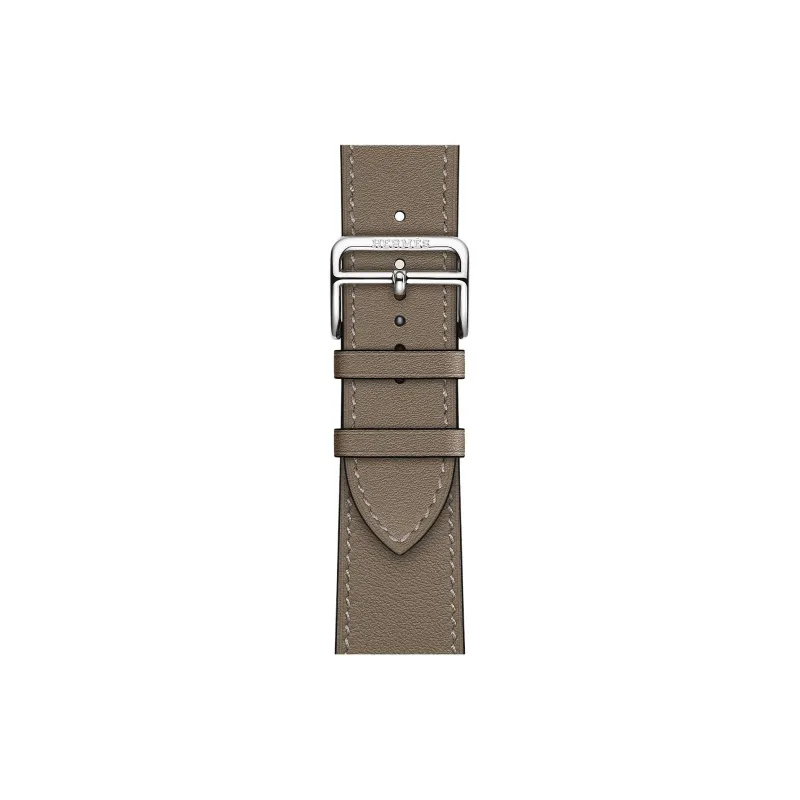 HERMES Watch Bands Compatible With All Devices 165 200mm Cowhide Leather Material-0