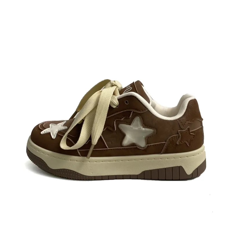 Than Than Me Anti-Slip And Wear-Resistant Breathable Low-Top Skateboard Shoes Women's-10