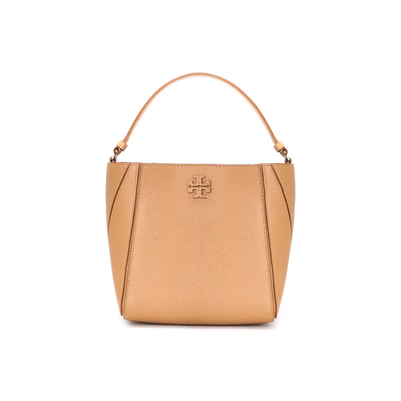 TORY BURCH McGraw Small Bucket Bag Tiramisu-0