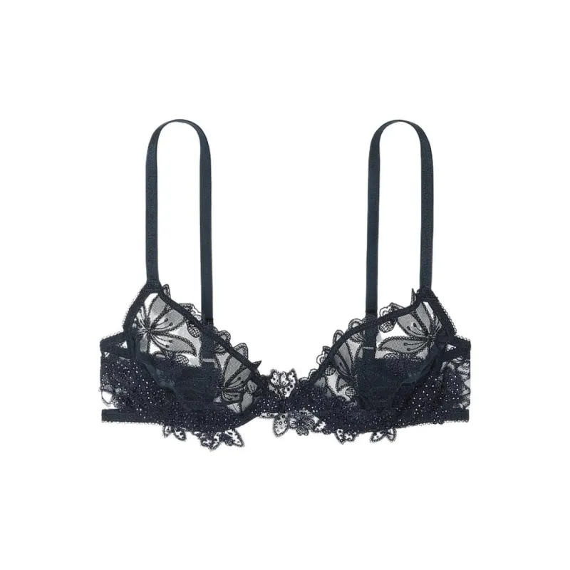 Victoria's Secret 24 Big Show Collection VERY SEXY Bra Women's Deep Ink Blue-0
