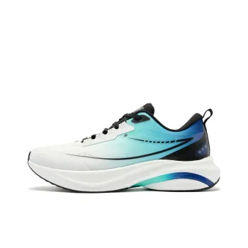 QIAODAN Rain Swallow 4.0 Running Shoes Men Low Top Jordan White/Mars Green