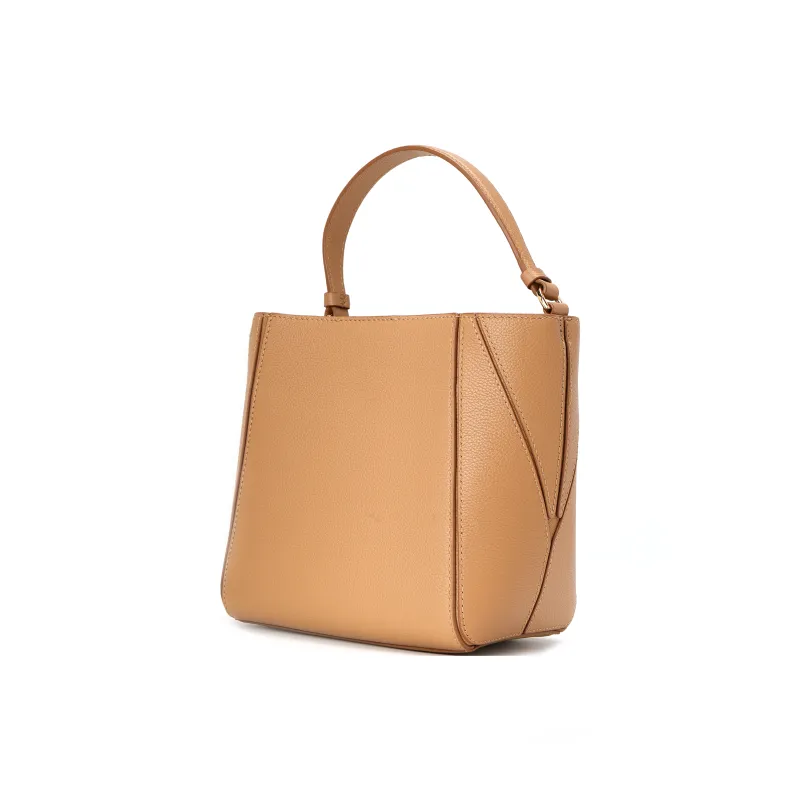 TORY BURCH McGraw Small Bucket Bag Tiramisu-1