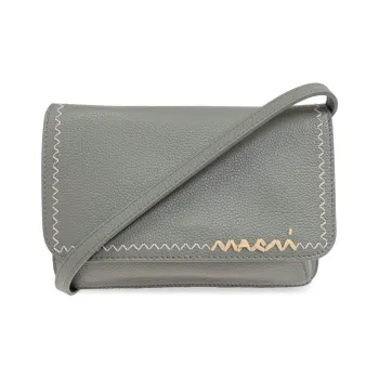 MARNI Logo Embroidered Strapped Mini Shoulder Bag