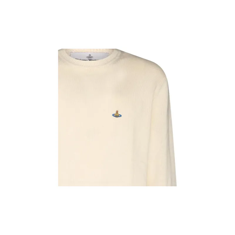 Vivienne Westwood Alex Orb Embroidered Crewneck Jumper-9