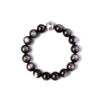Red All Year Round Obsidian Bracelets Unisex