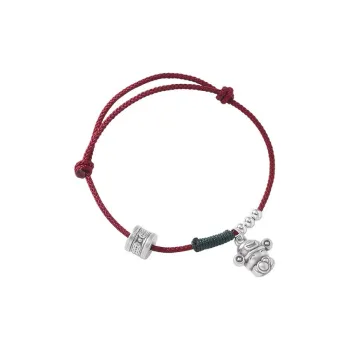 Heart Grass 999 Fine Silver Bracelets Women's