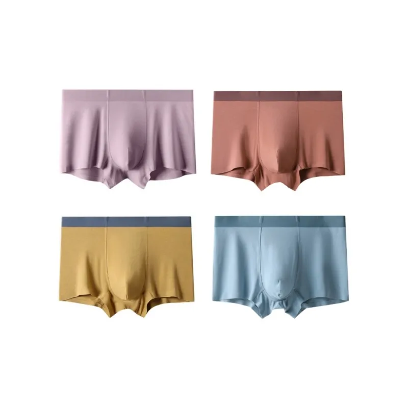 Qiao Ni Tong Underpants Men's 4 Pack-7