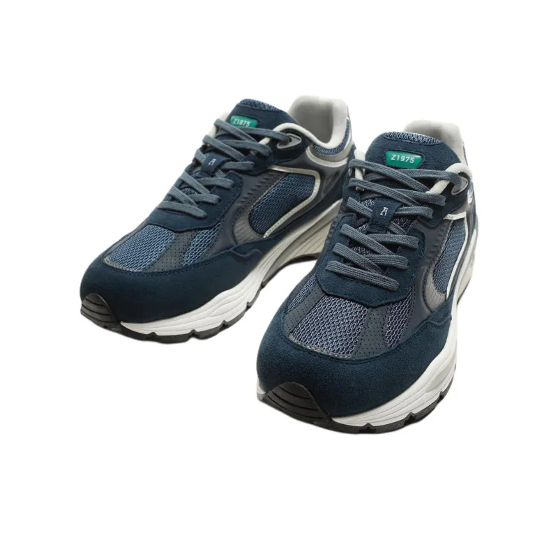 ZARA Low-Top Casual Shoes Men's Marine Blue-2