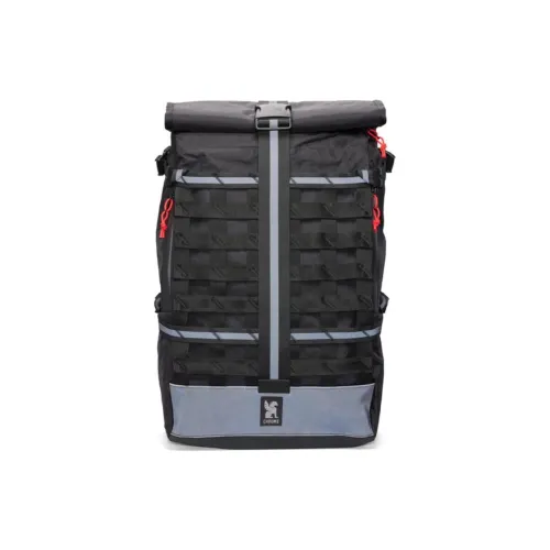 CHROME INDUSTRIES 아웃도어 백팩 블랙 & 다크그레이 남녀공용