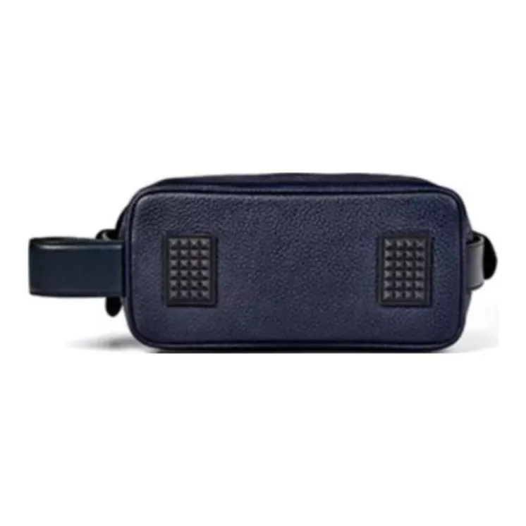Aspinal Of London Cow Leather Toiletry Bag Unisex Multicolor-5