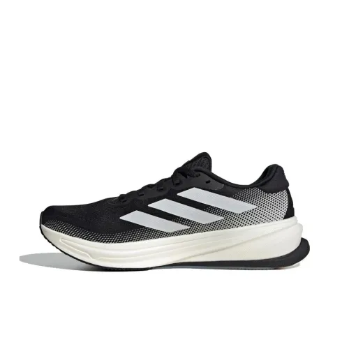 Adidas Supernova Rise 2 Anti Slip Wear Resistant Low Top Running Shoes Men's Black