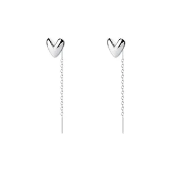 MONI JEWELLERY S999 Fine Silver Drop Earrings Women's