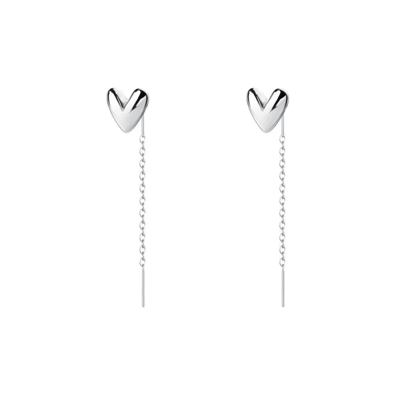 MONI JEWELLERY S999 Fine Silver Drop Earrings Women's-0