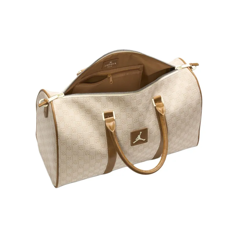 Jordan Polyester Luggage Bag Sports Bag Gym Bag Travel Bag Unisex Coconut Milk White-4