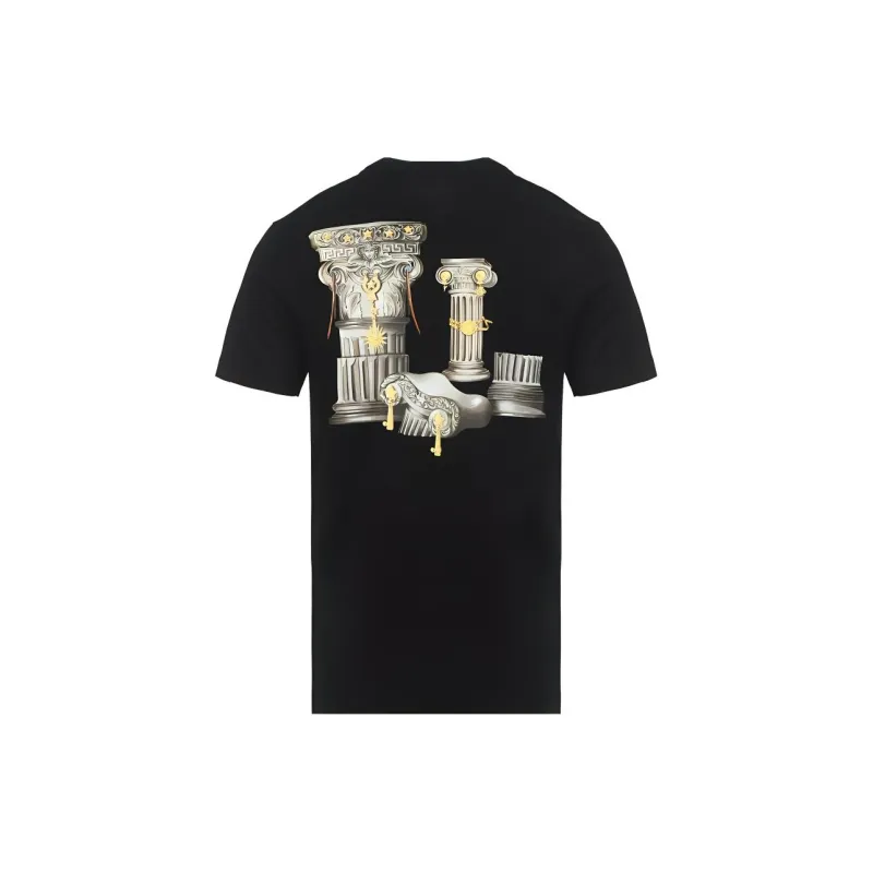VERSACE La Medusa T Shirts Men Black-1