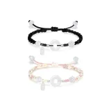 Good Luck Lotus Rope Bracelet[1 Pair]