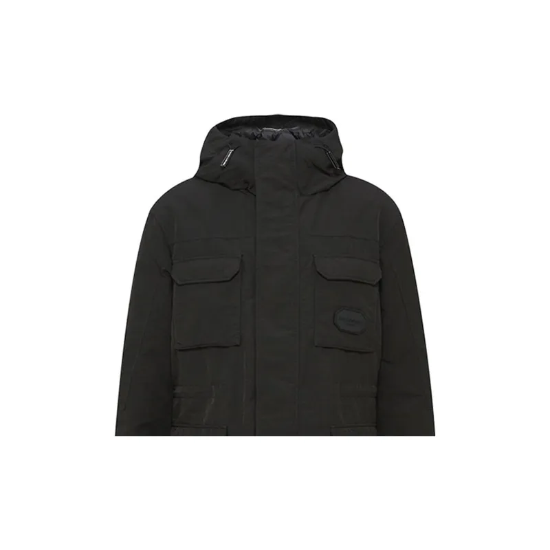 EMPORIO ARMANI Down Jacket Men's Black-4