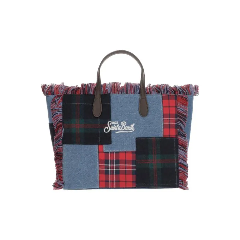 MC2 Saint Barth Check Pattern Colette Bag-2