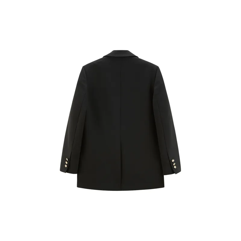 PEACEBIRD Business Suit Women's Black-1