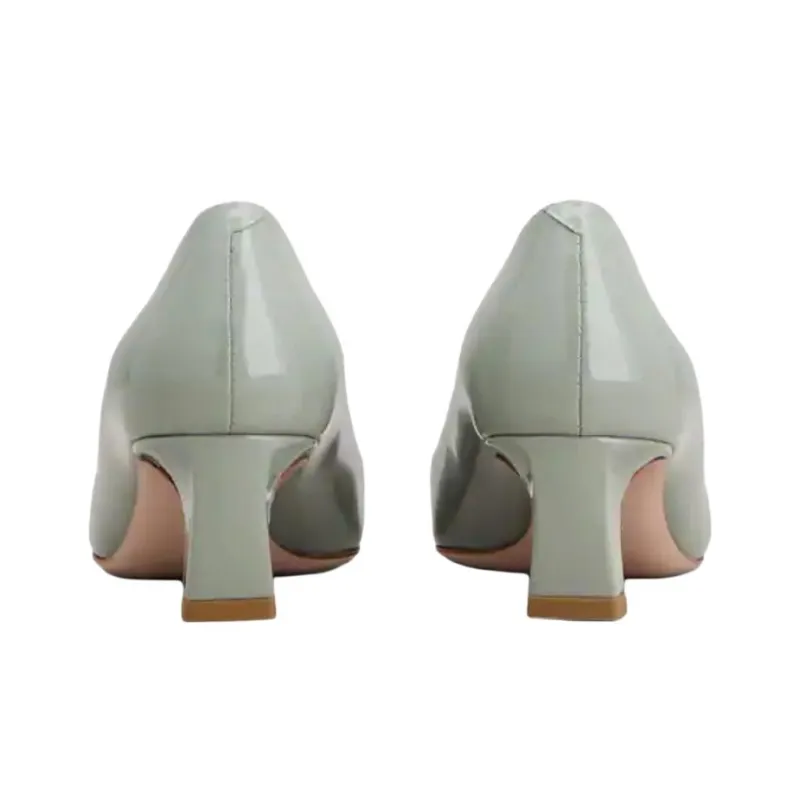 Roger Vivier Trumpet Squared Toe Pumps-5
