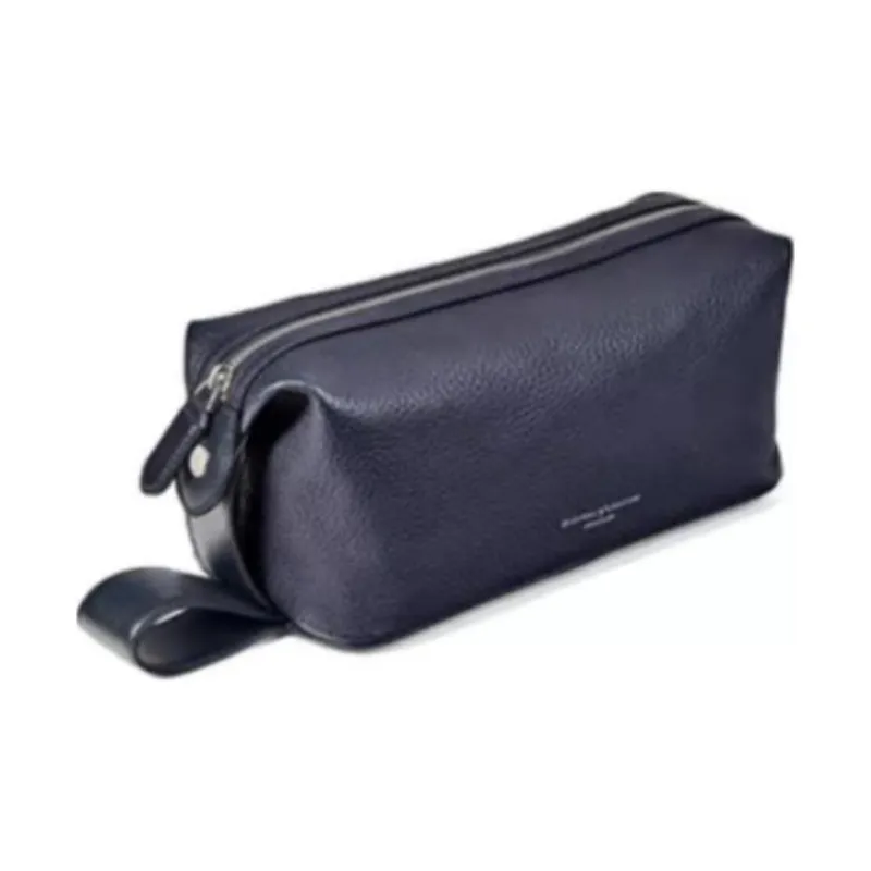 Aspinal Of London Cow Leather Toiletry Bag Unisex Multicolor-4