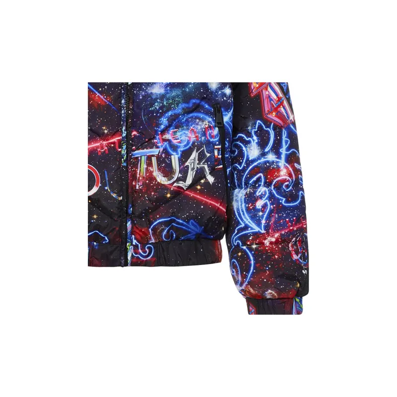 VERSACE JEANS COUTURE Motif print Down filled Jacket-9