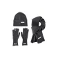Gray[Hats & Caps+Gloves+Scarf]3-Piece Set